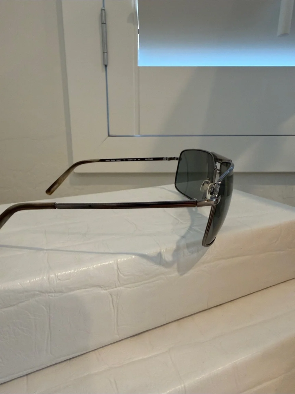 Morgenthal Frederics Japan Titanium Style  Spitfire Aviator/Navigator Sunglasses